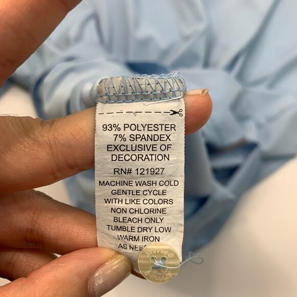 Johnnie O Polo Shirt Mens XL Extra Large Blueberry Short Sleeve Performance Golf - Picture 9 of 12